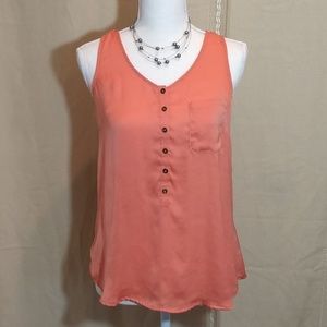 Mossimo Coral Tank Top XS